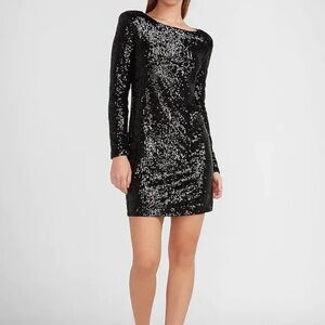 Express Sequin Mini Dress - M